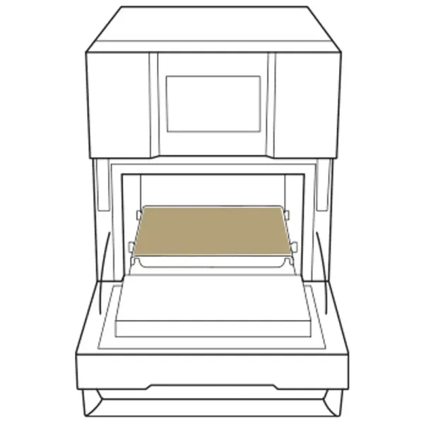 Non-stick sheet for SPEED.Plate 30x30cm UNOX TG134